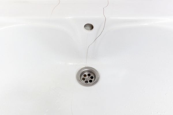 Sink Crack Sealing in Rocky Mount