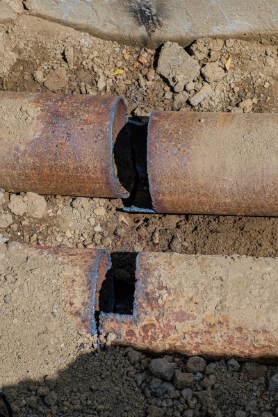 Corroded Pipe Repair in Rocky Mount