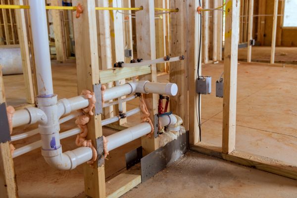 Rough Plumbing Installation in Rocky Mount