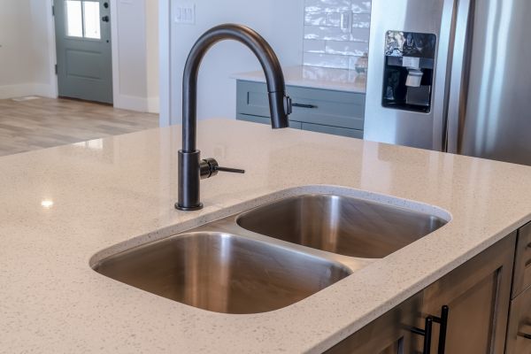Double Basin Sink Installation in Rocky Mount