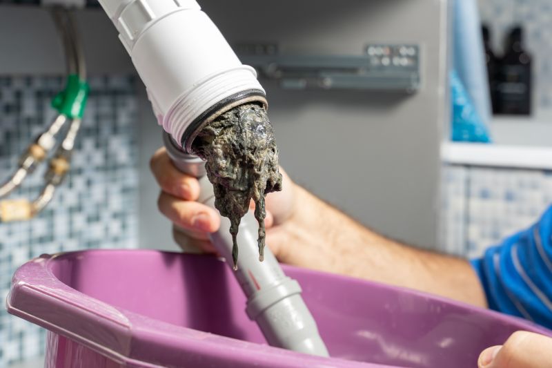 Clearing a clogged drain
